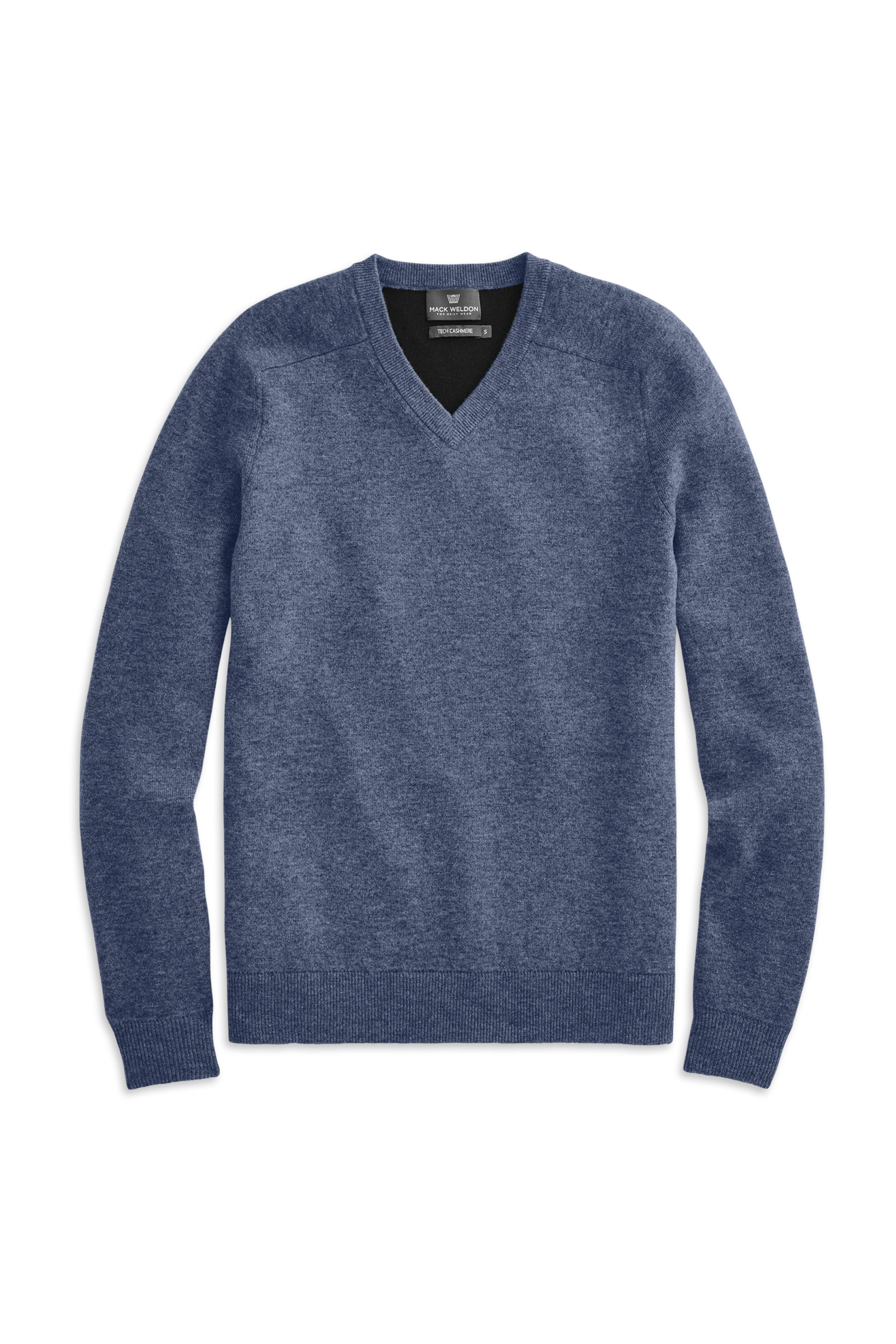 Tech Cashmere V-Neck Sweater - Image 5