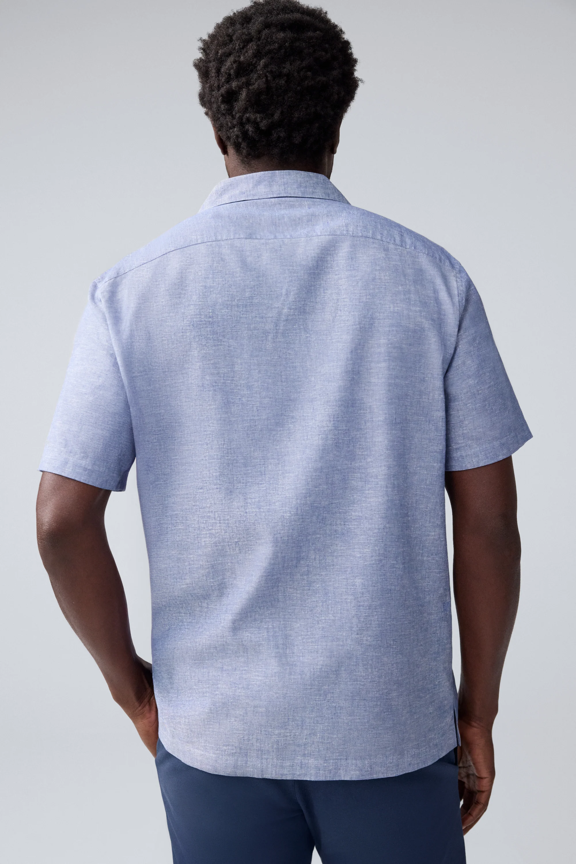 Tech Linen Camp Shirt - Image 5
