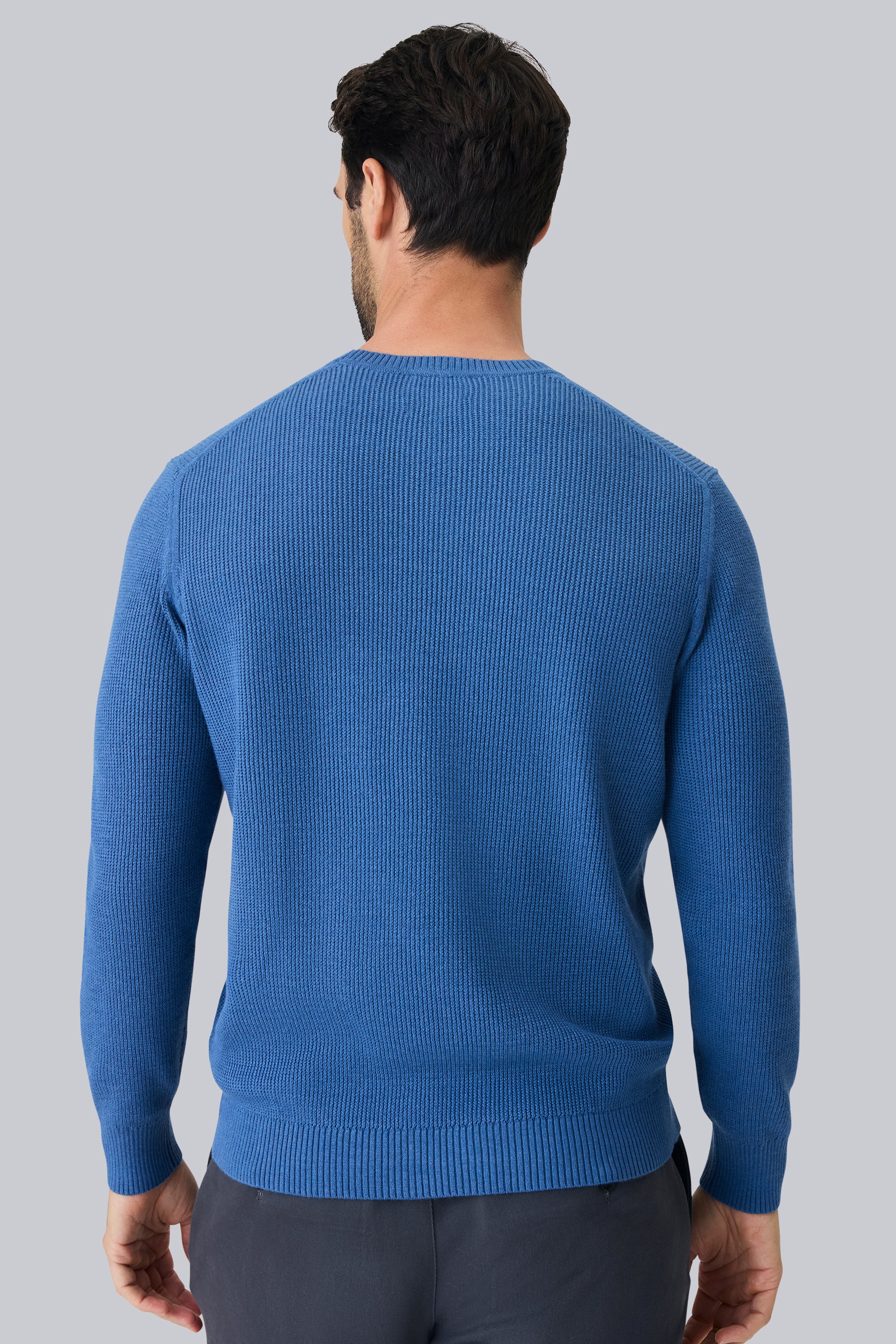 Tech Linen Long Sleeve Crew - Image 6