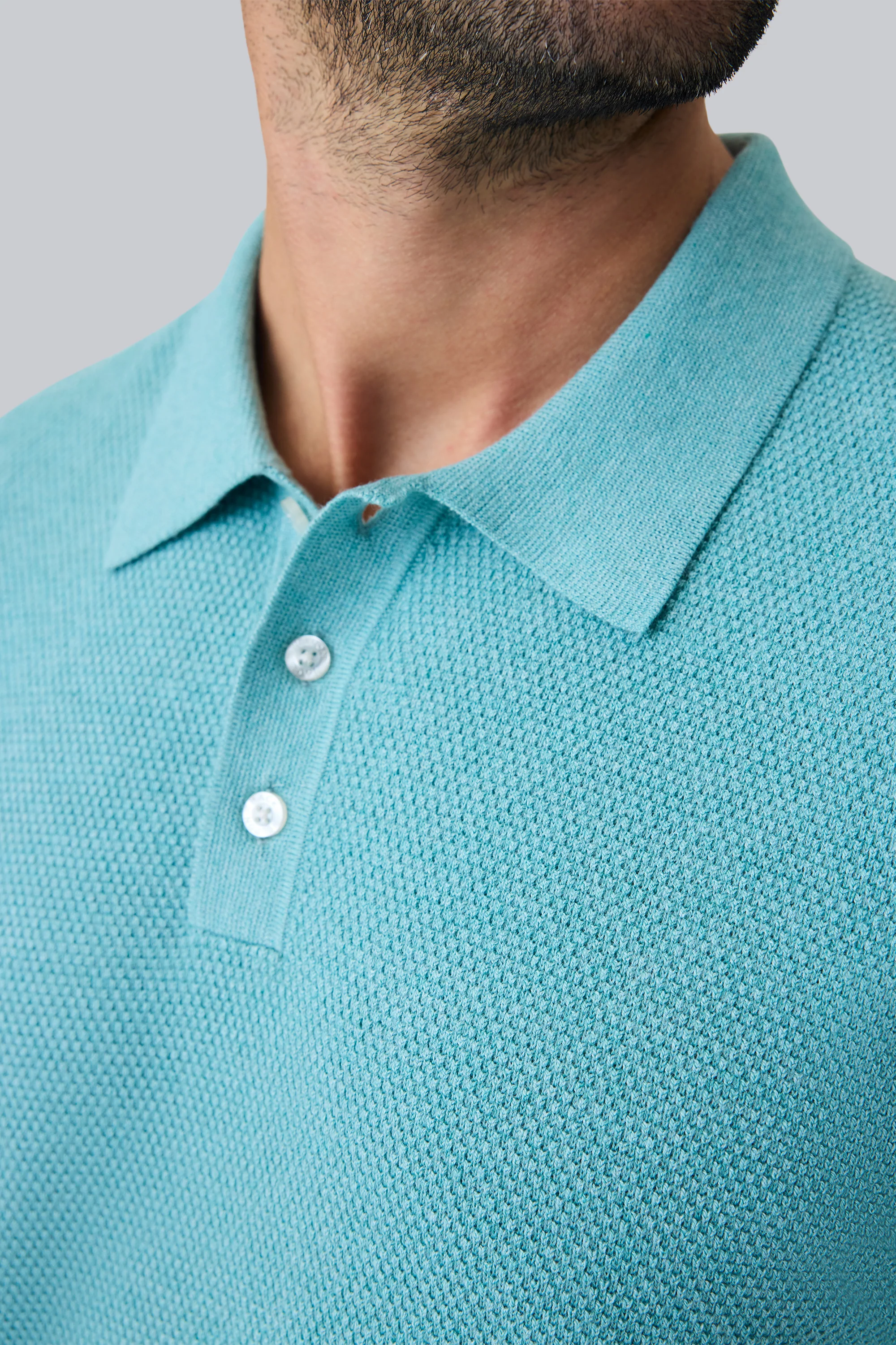 Tech Linen Sweater Polo - Image 11
