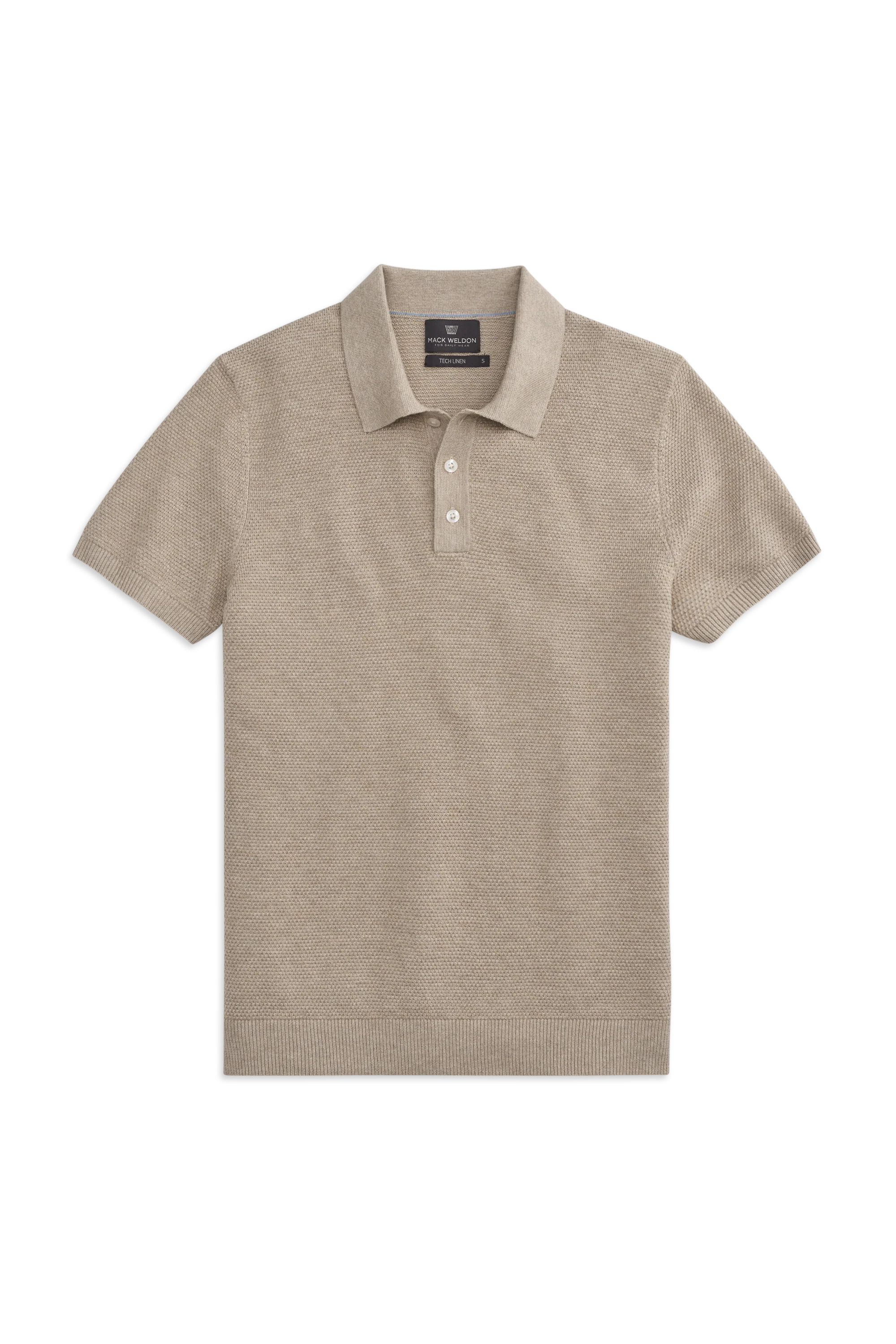 Tech Linen Sweater Polo - Image 3