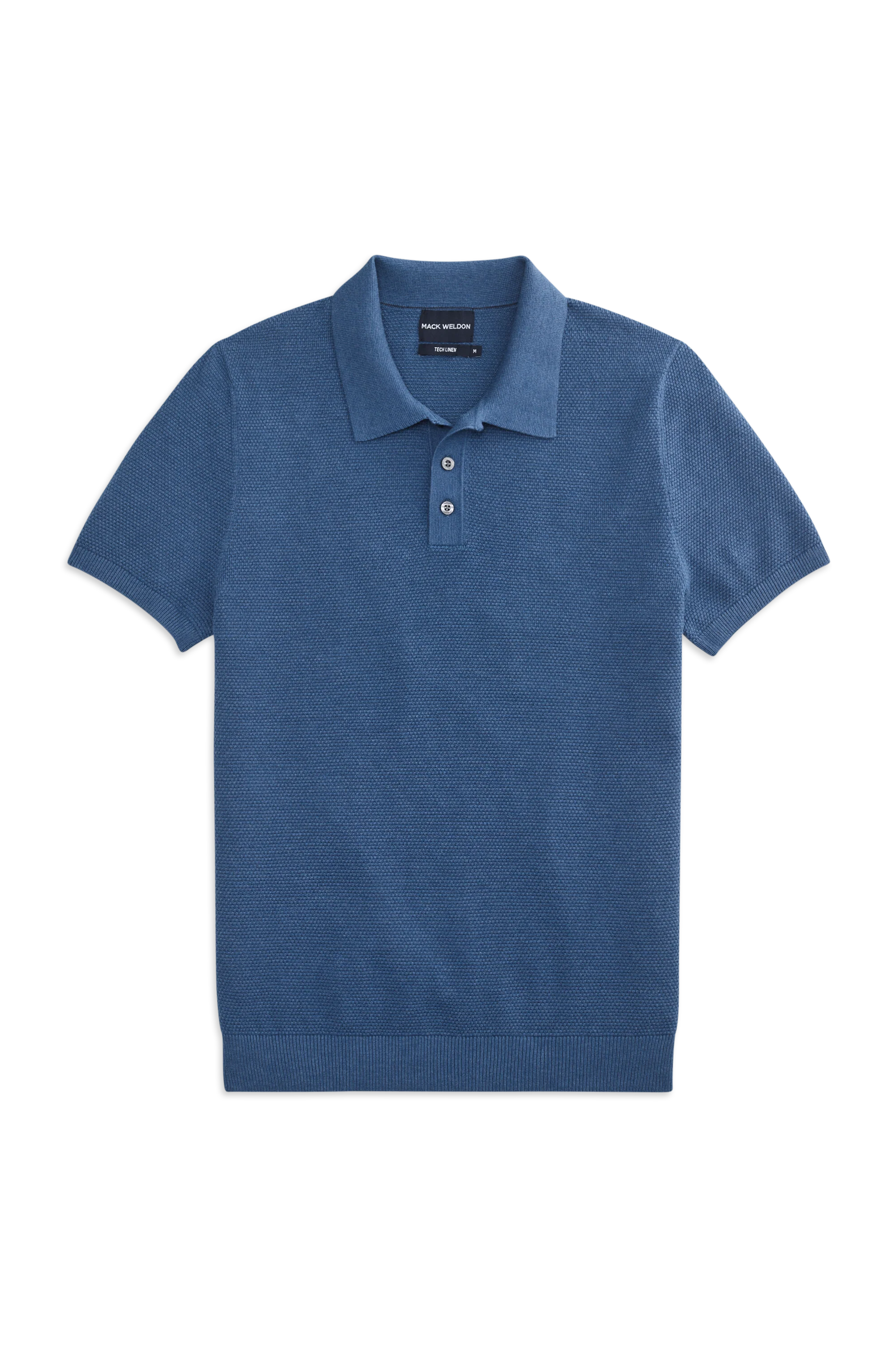 Tech Linen Sweater Polo - Image 5