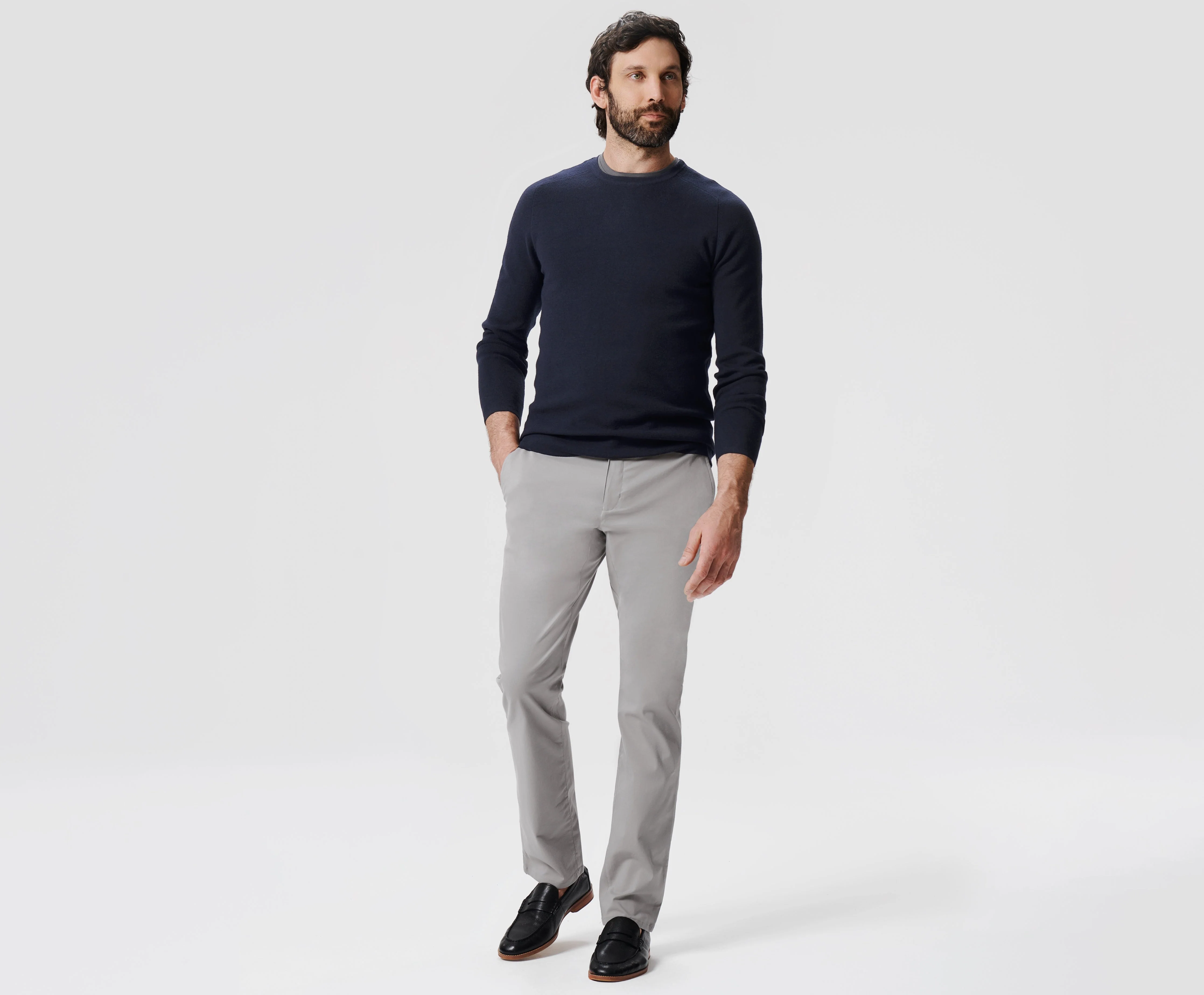Tech Merino Crew Neck Sweater - Image 3