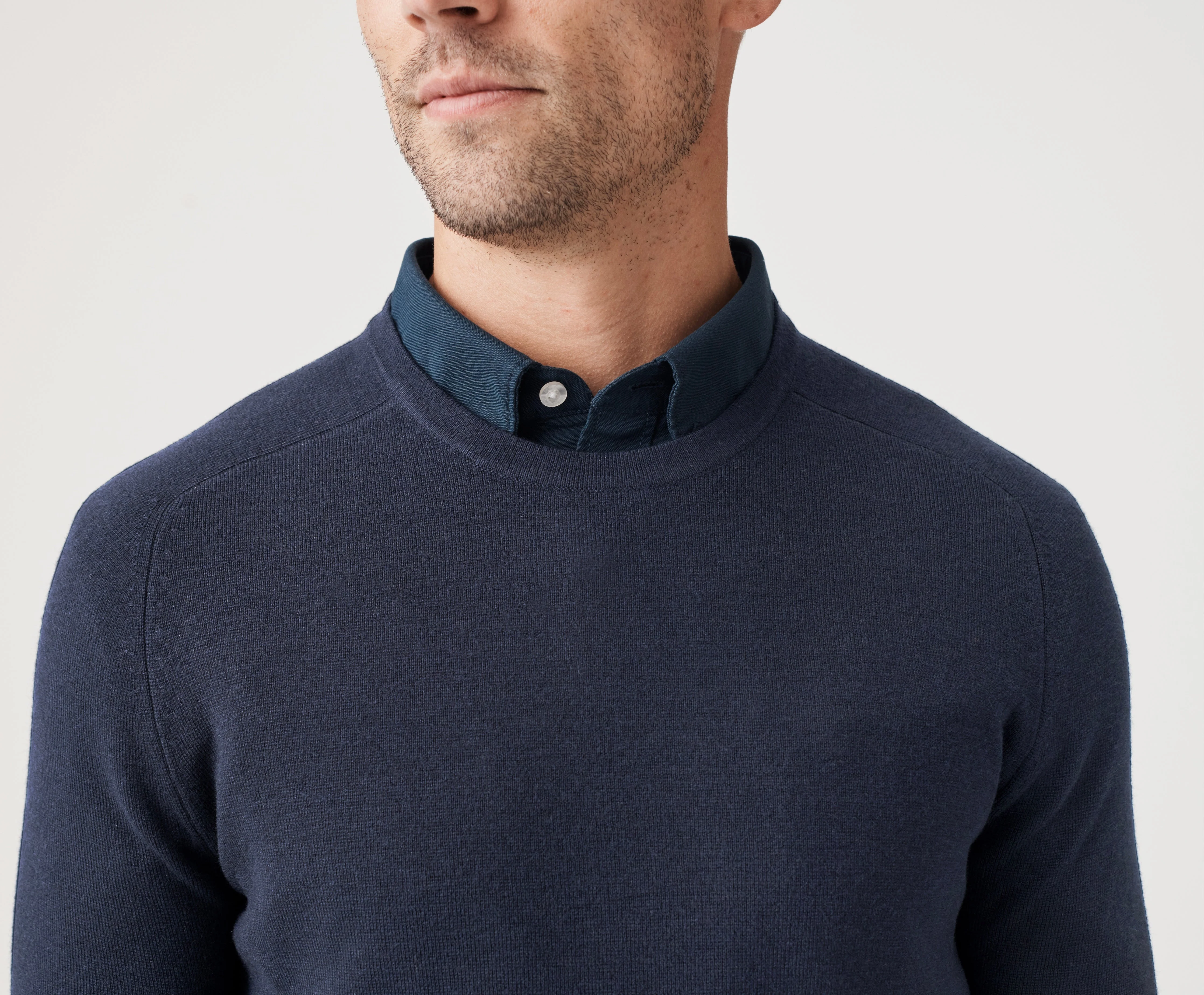 Tech Merino Crew Neck Sweater - Image 4
