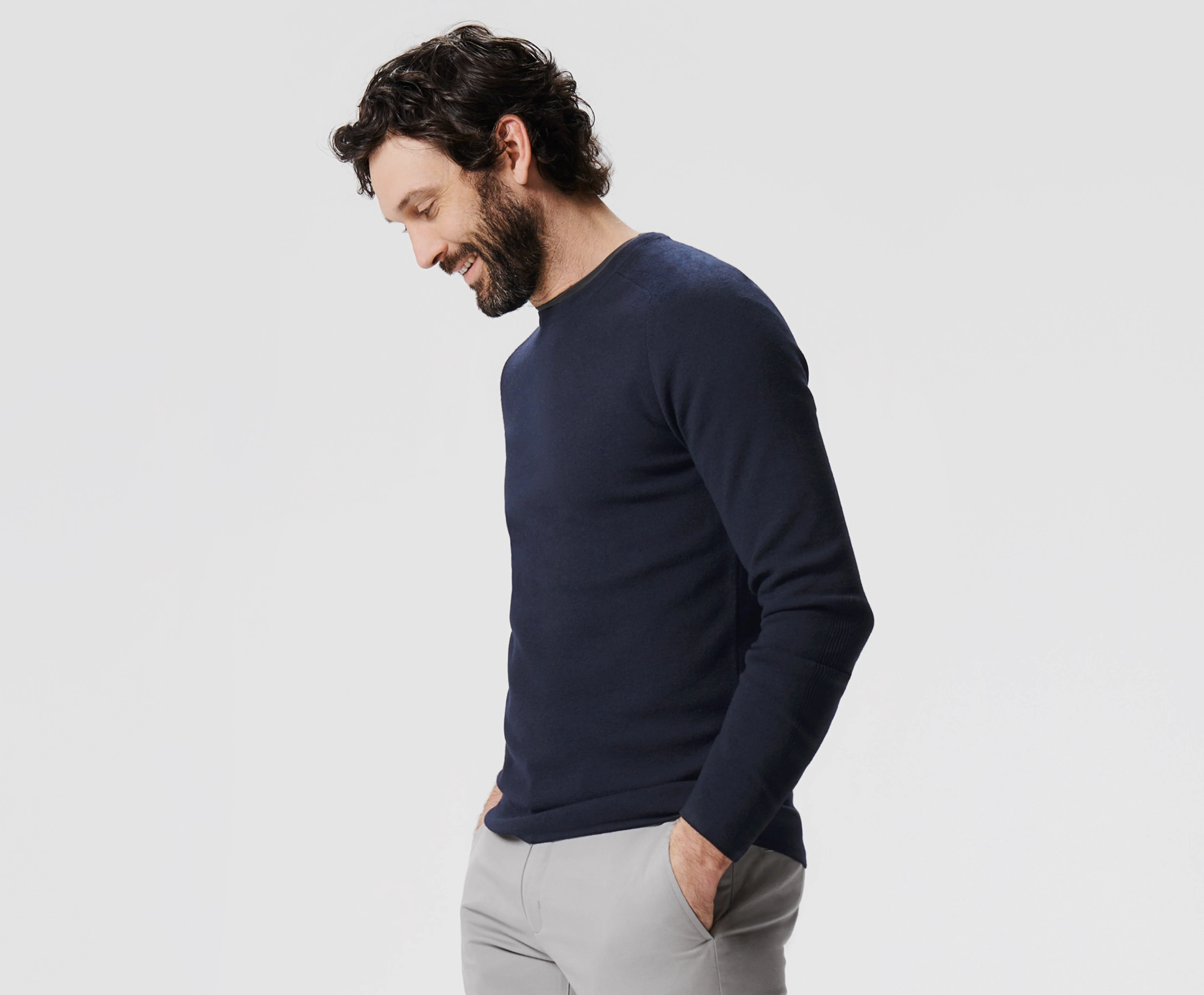 Tech Merino Crew Neck Sweater - Image 6