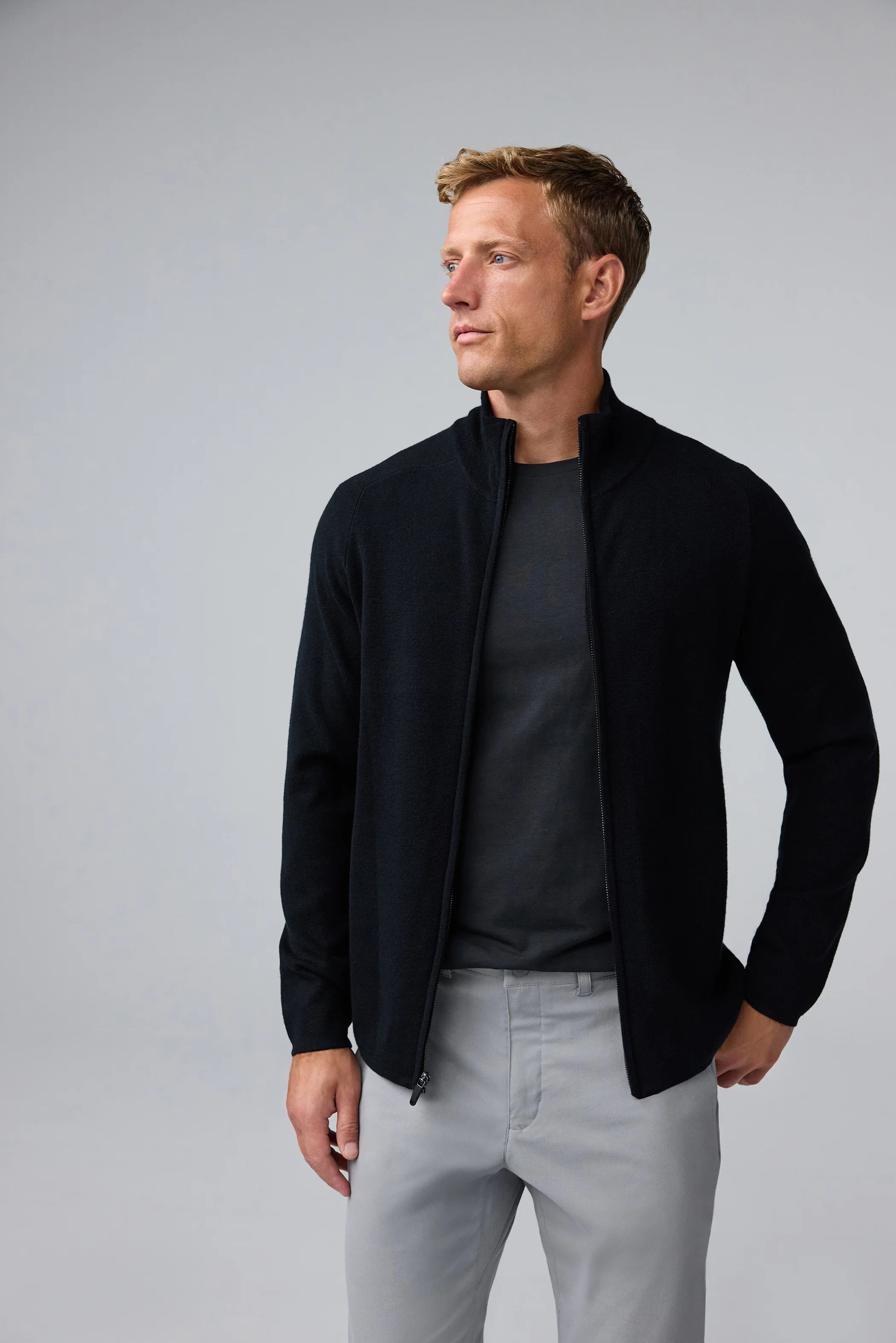 Tech Merino Full-Zip Sweater - Image 5
