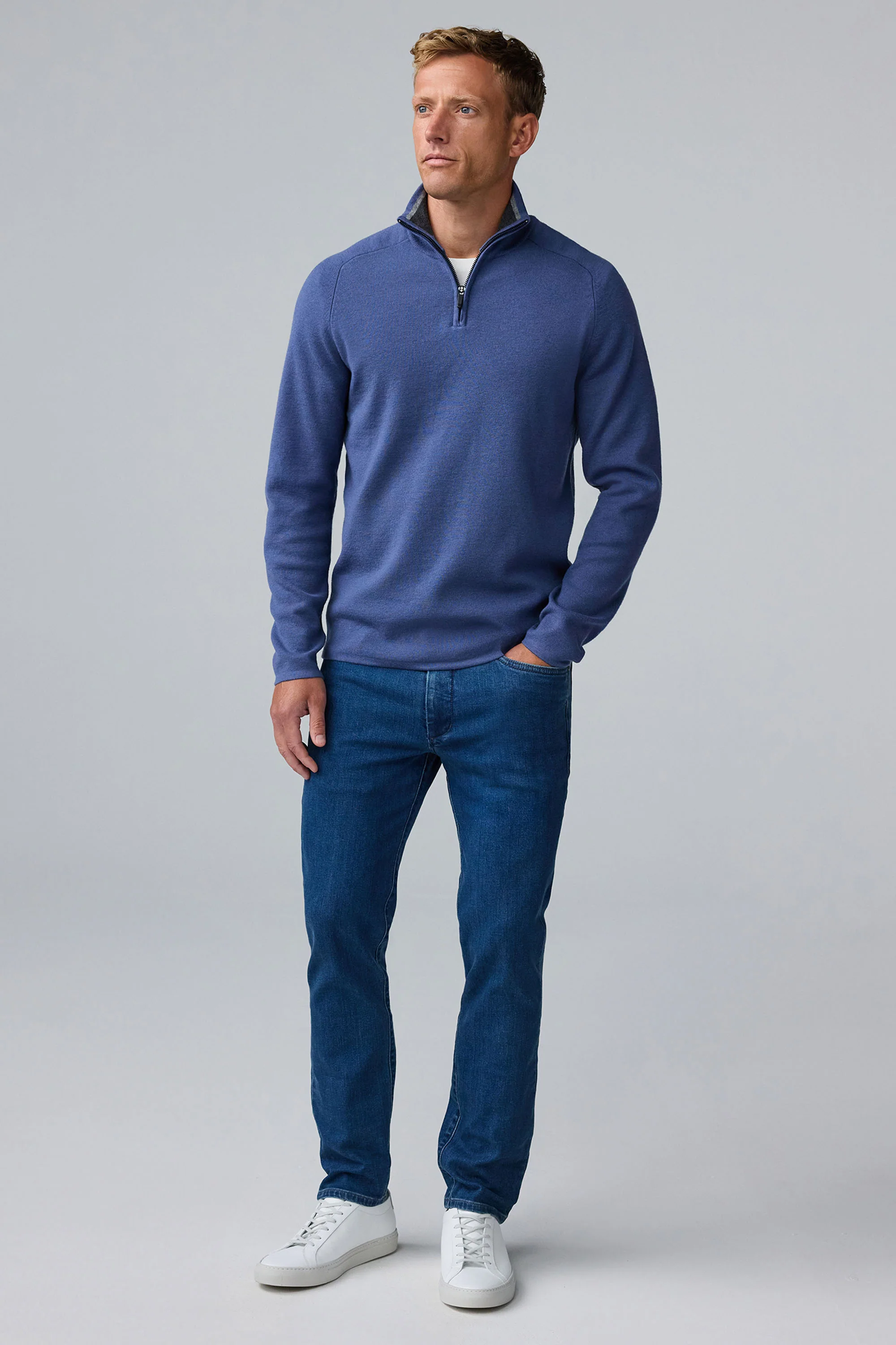 Tech Merino Quarter-Zip Sweater - Image 11