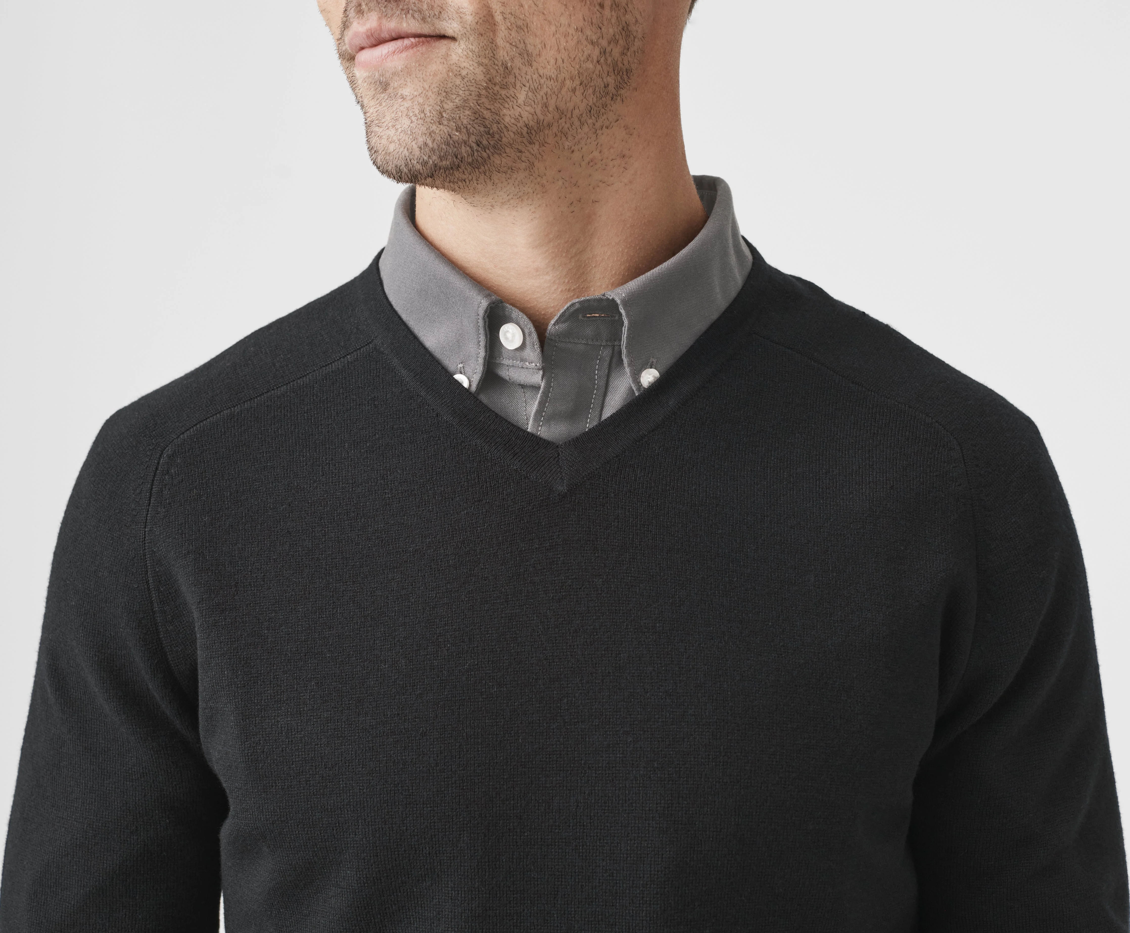 Tech Merino V-Neck Sweater - Image 4