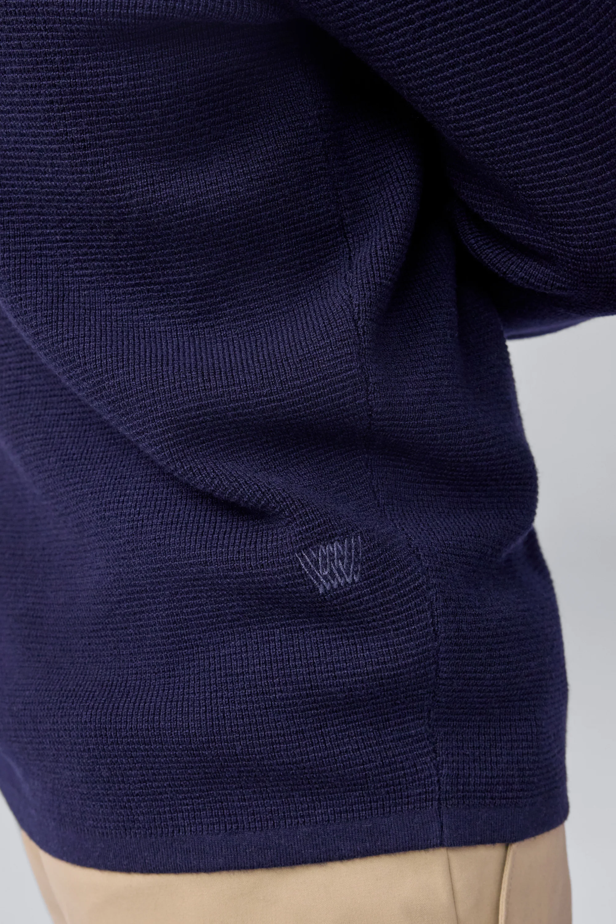 Tech Merino Waffle Crew Neck Sweater - Image 8