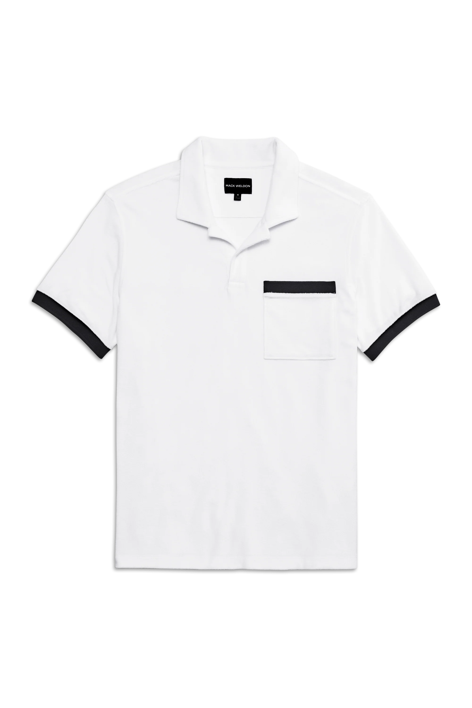 Terry Cloth Johnny Collar Polo - Image 3