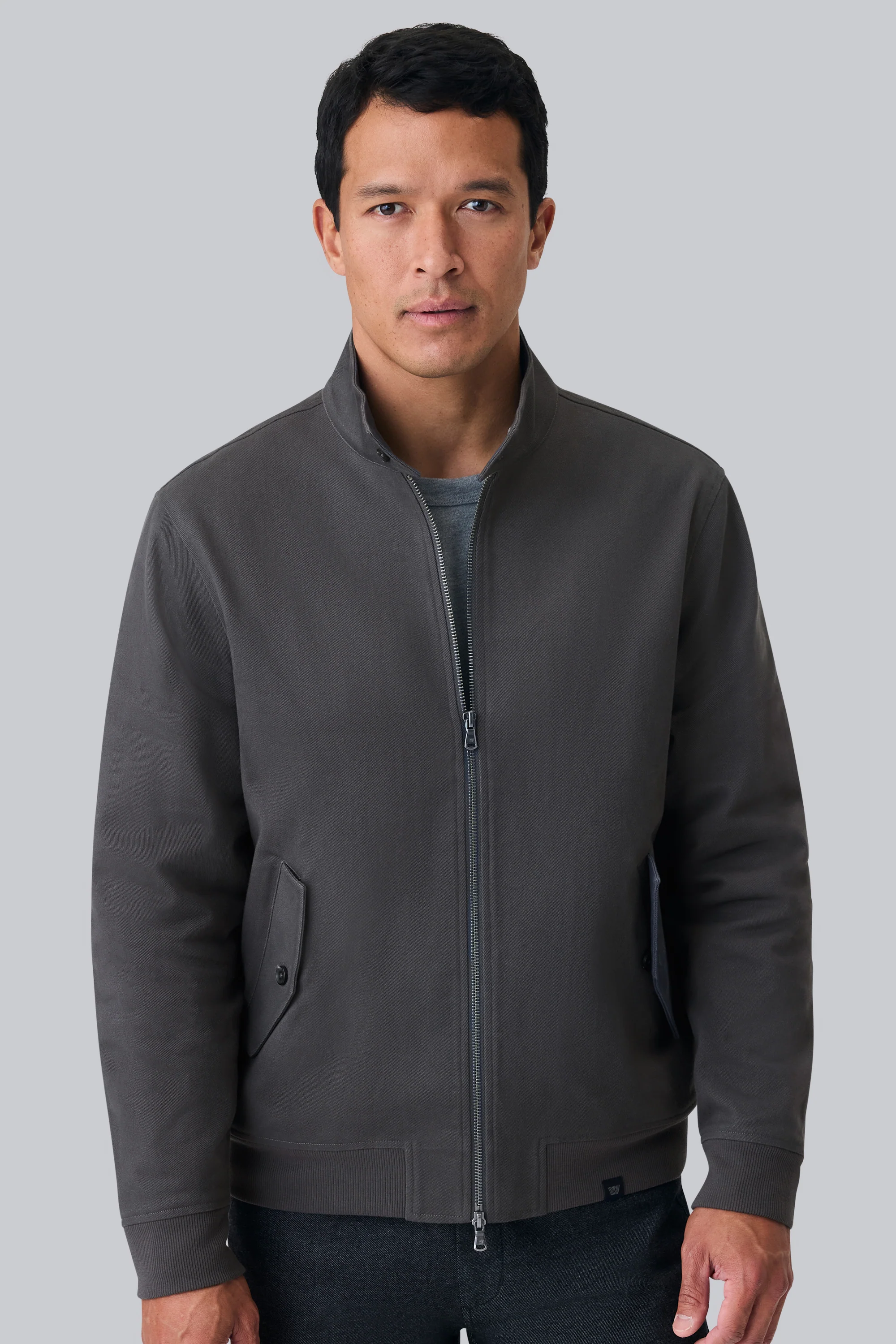 Twill Harrington Jacket - Image 4