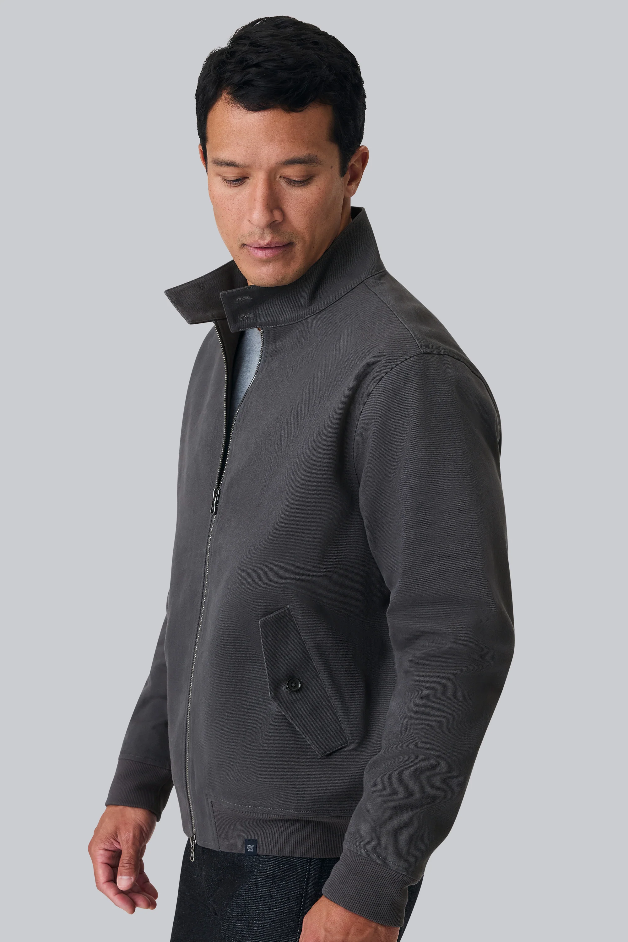 Twill Harrington Jacket - Image 5