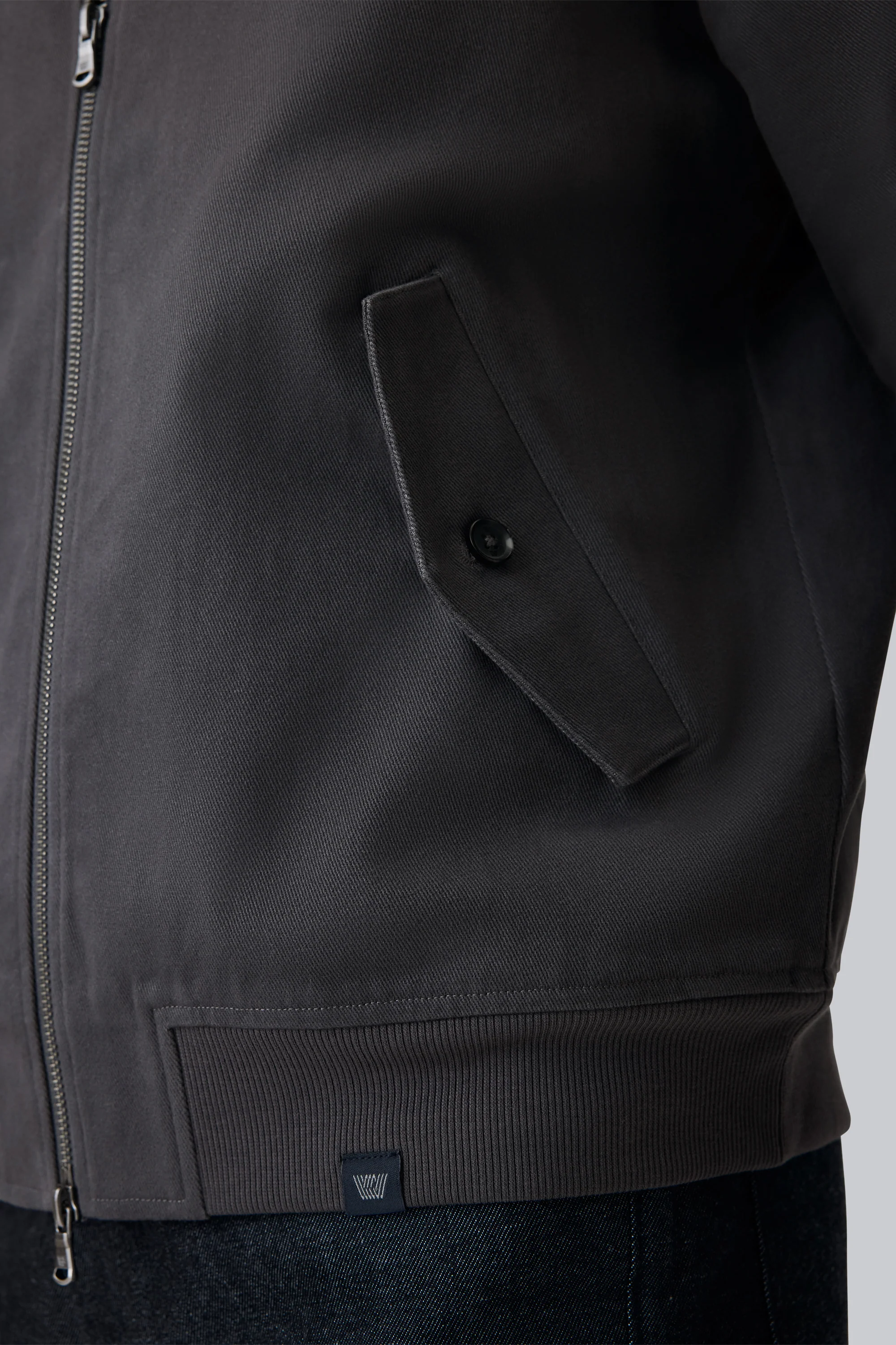 Twill Harrington Jacket - Image 8