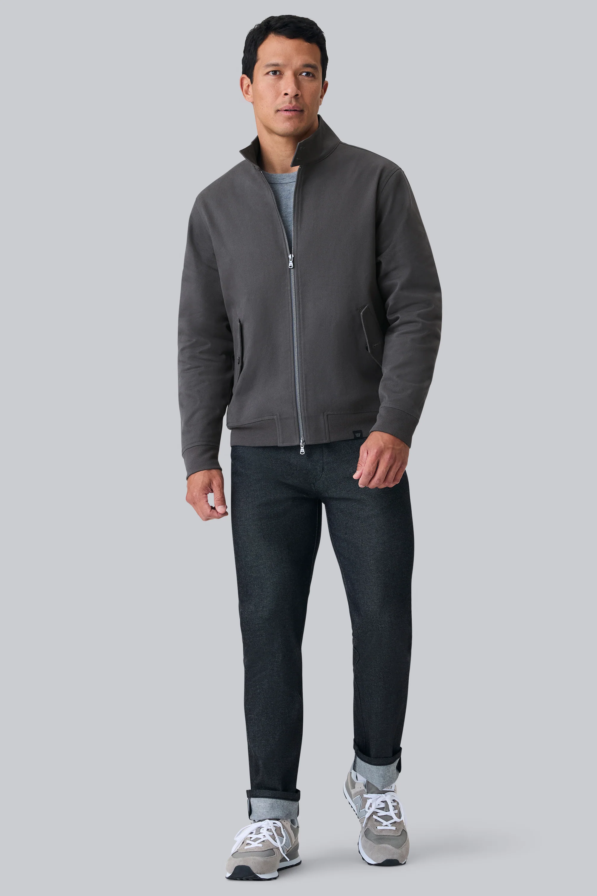 Twill Harrington Jacket - Image 9