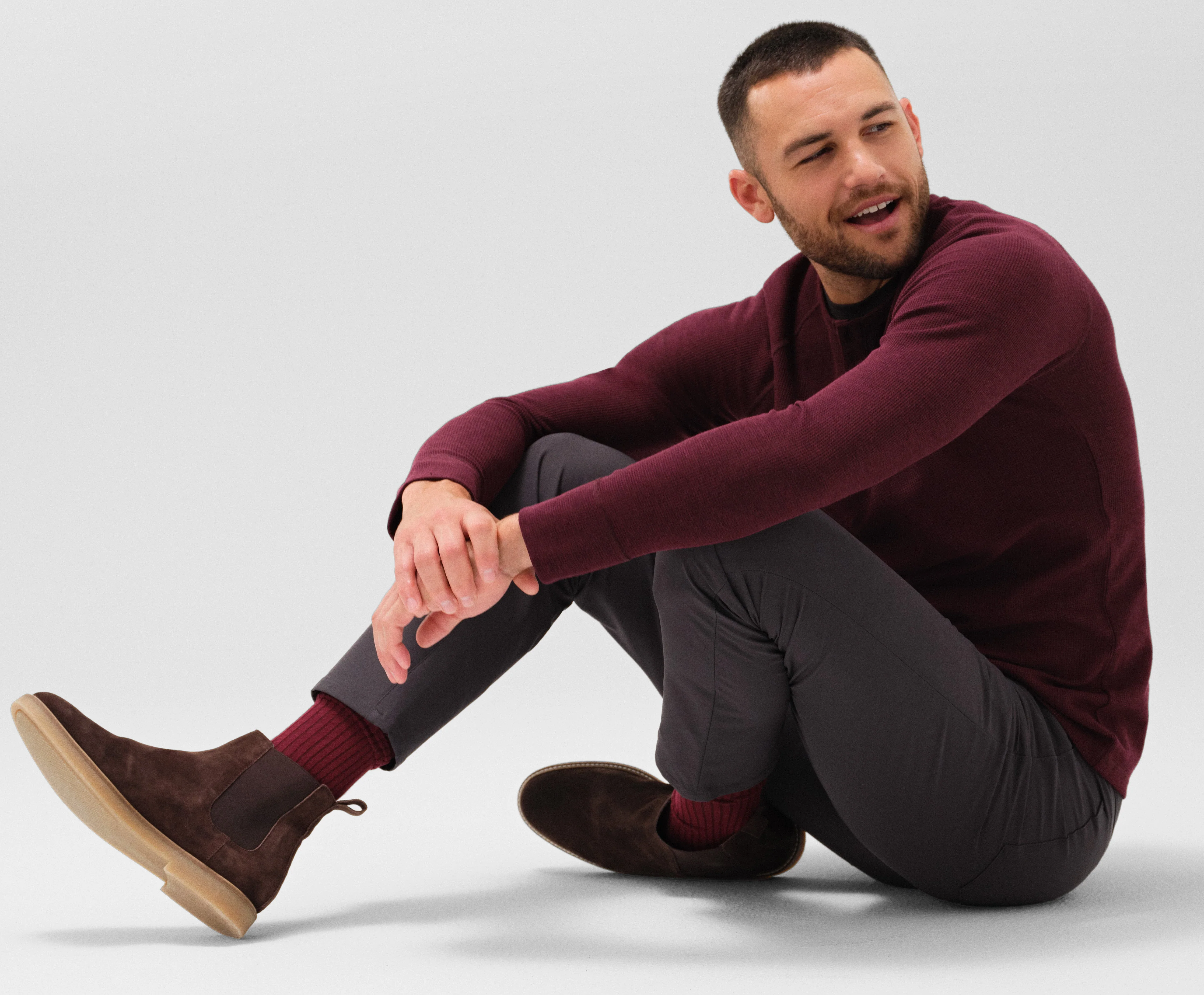 WARMKNIT Waffle Henley - Image 11