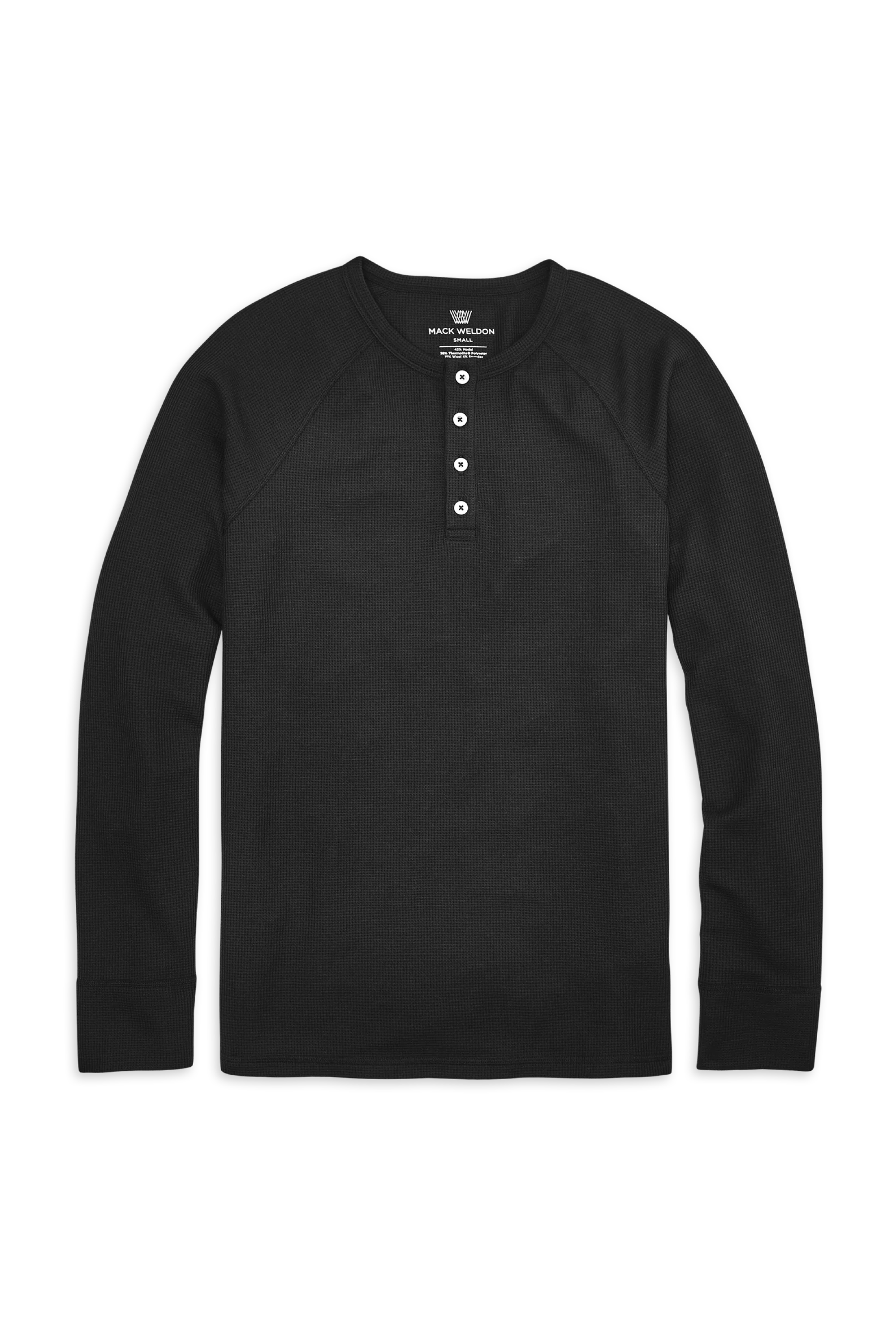 WARMKNIT Waffle Henley - Image 3