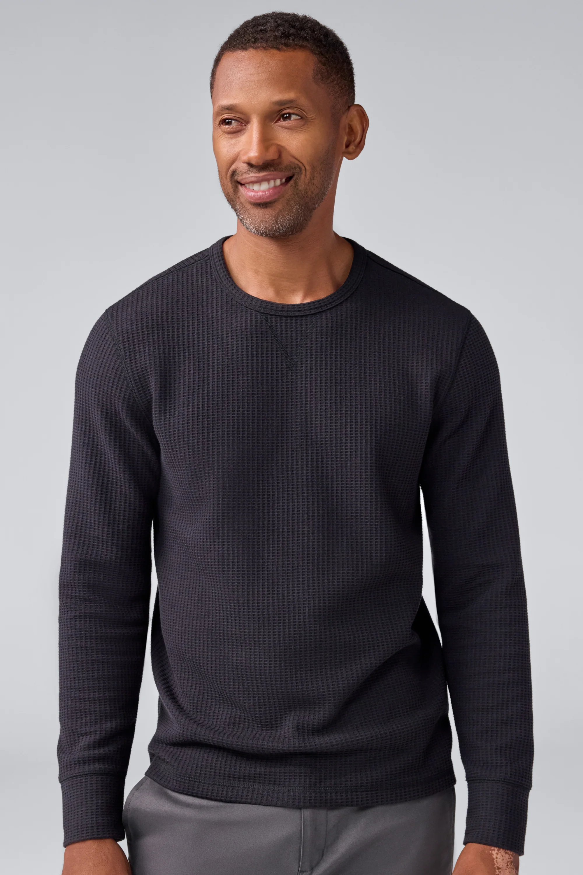 WARMKNIT Waffle Long Sleeve Crew - Image 4