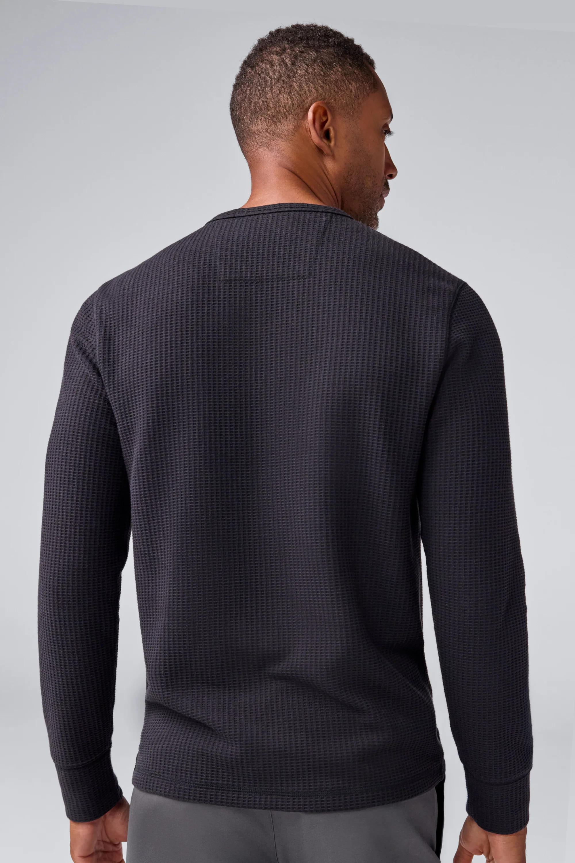 WARMKNIT Waffle Long Sleeve Crew - Image 6