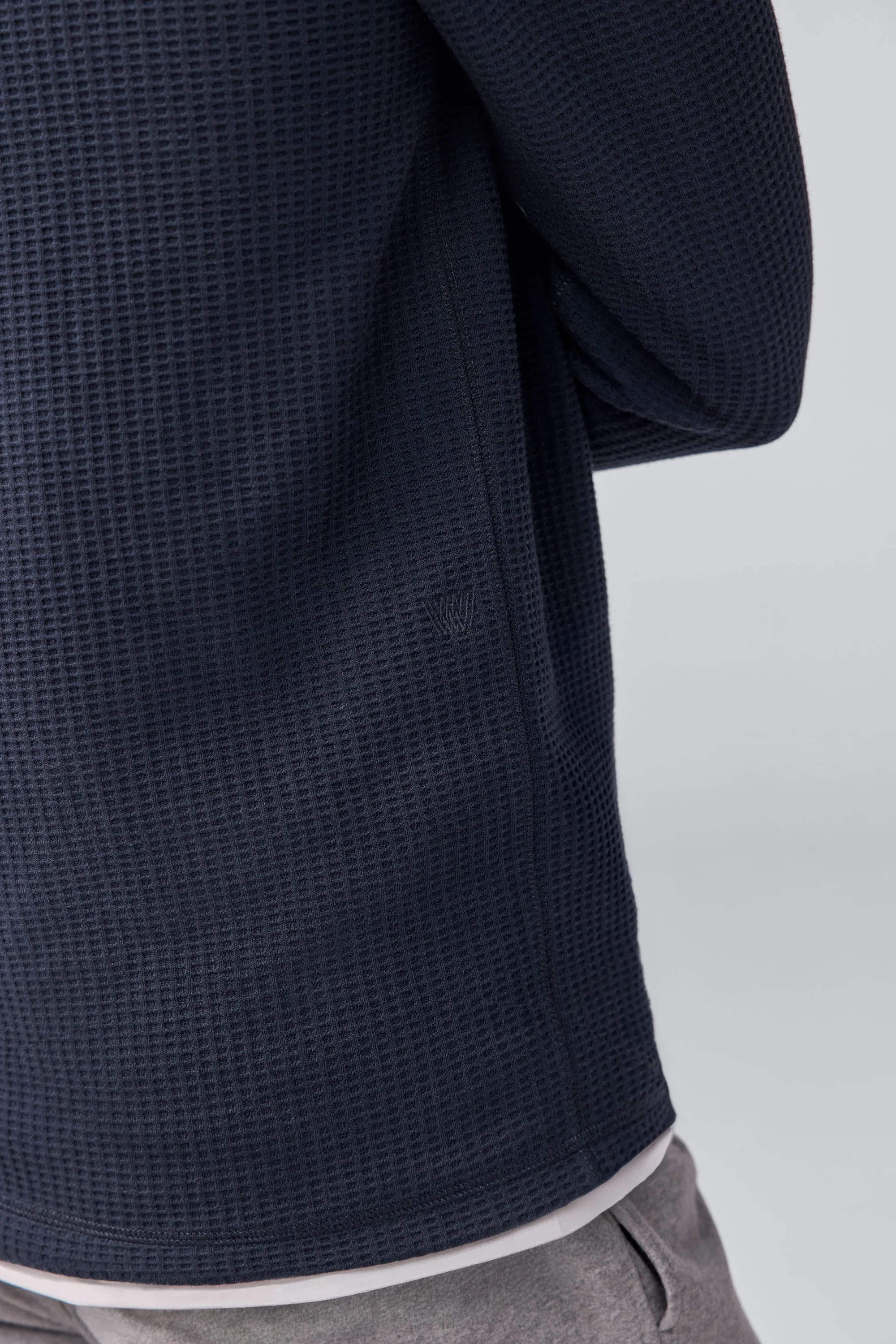 WARMKNIT Waffle Long Sleeve Henley - Image 9