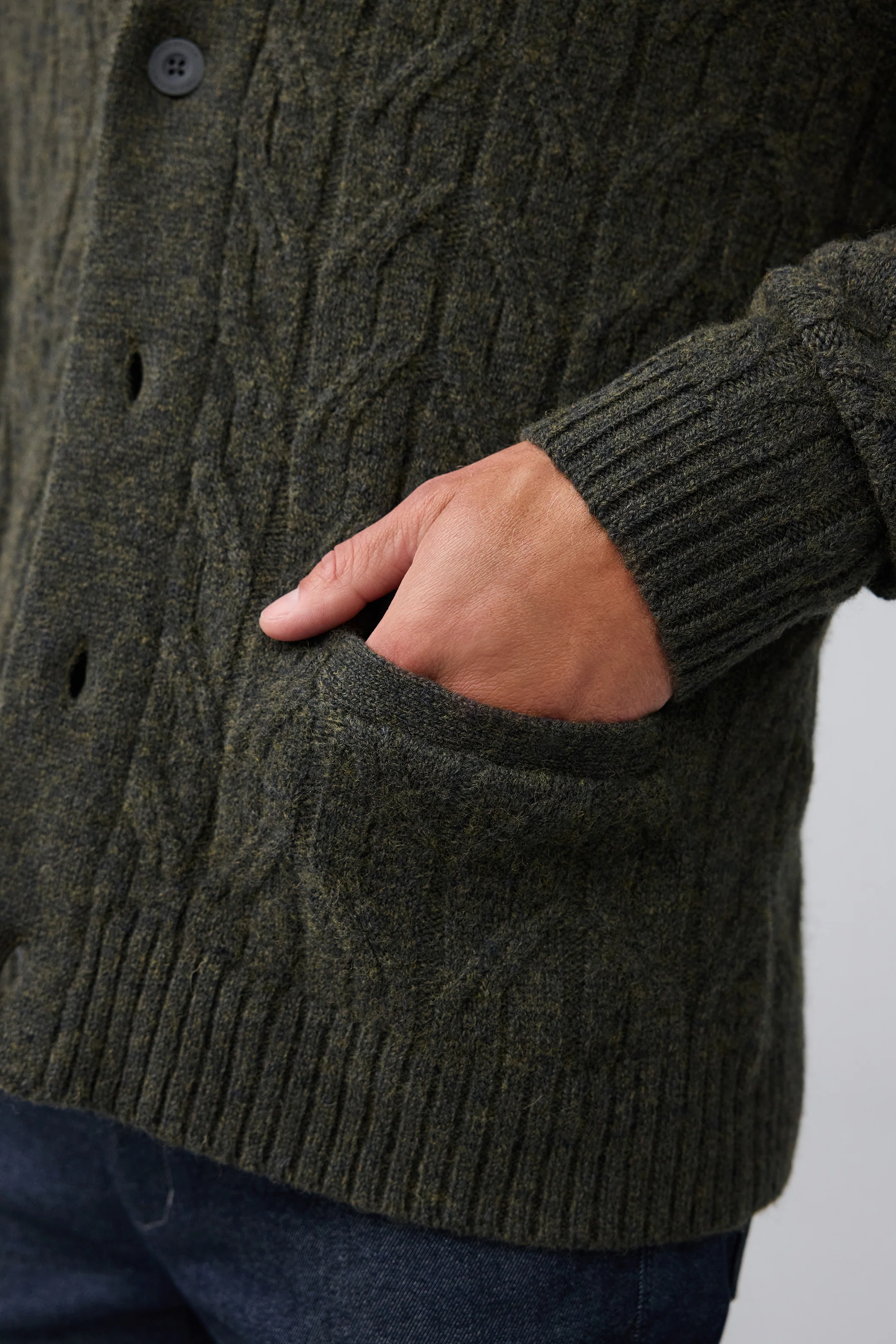 WARMKNIT Wool Cardigan - Image 10