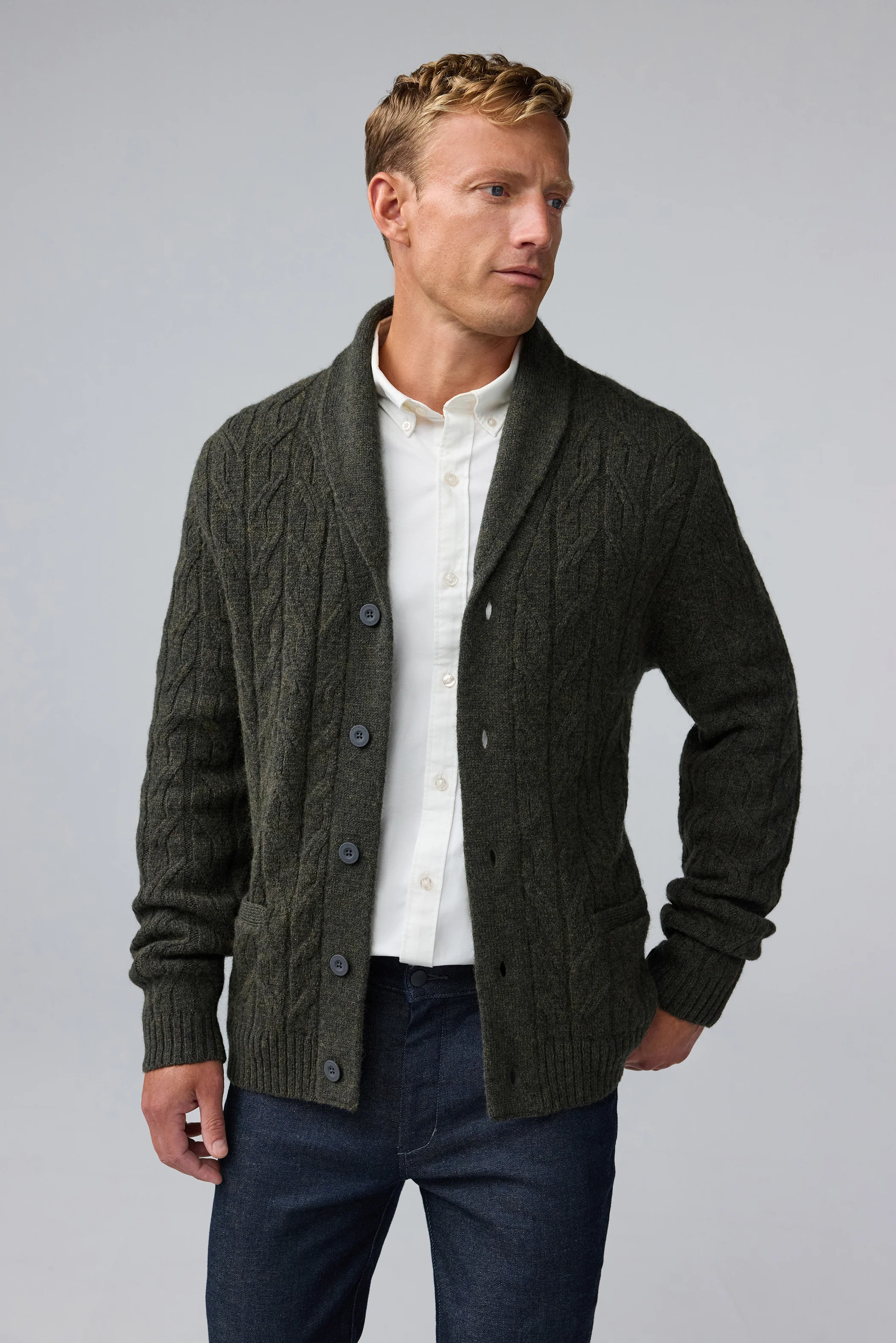 WARMKNIT Wool Cardigan - Image 5