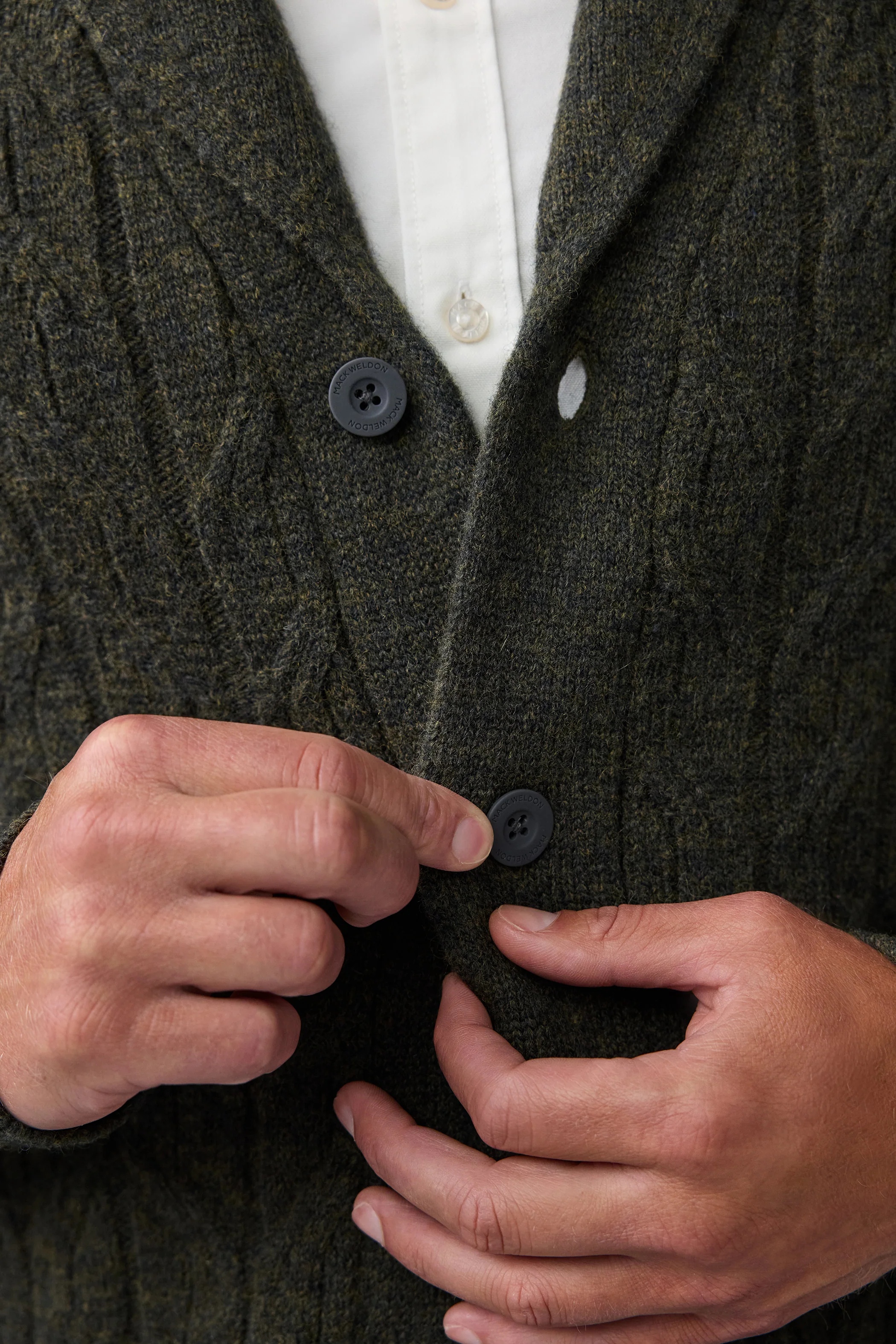 WARMKNIT Wool Cardigan - Image 9