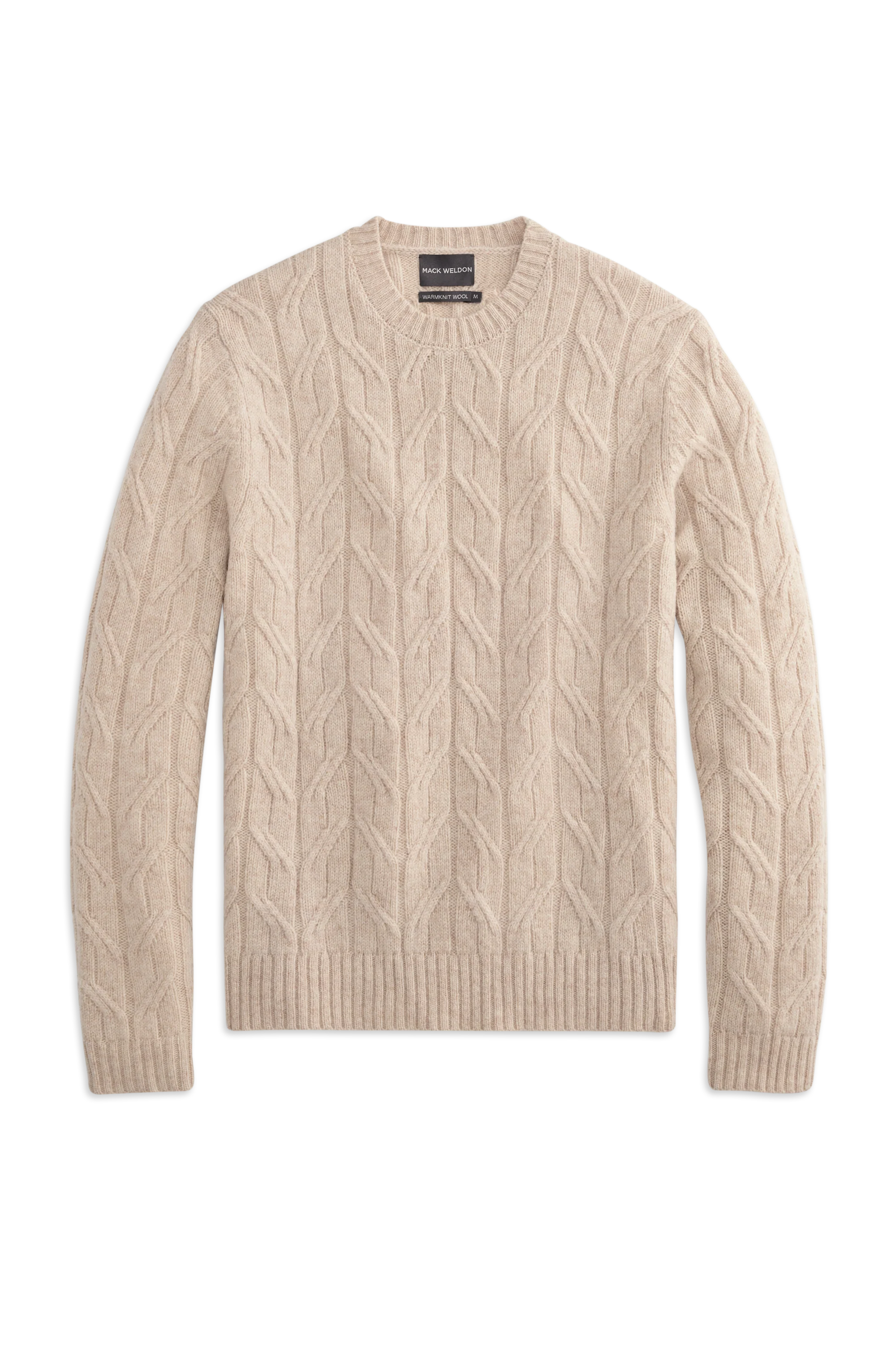 WARMKNIT Wool Crew Neck Sweater